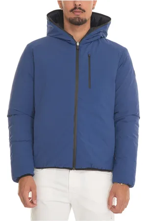 save the duck Winter Jackets, male, , Size: L Reversible Waterproof Hooded Jacket