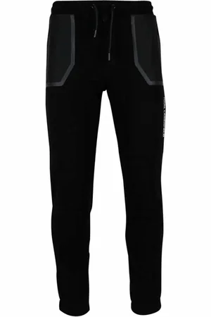 Karl Lagerfeld Slim-fit Trousers, male, , Size: XL Logo Side Stripe Sweatpants