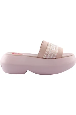 Moschino Sliders, female, , Size: 7 US Ciabatta Sandals