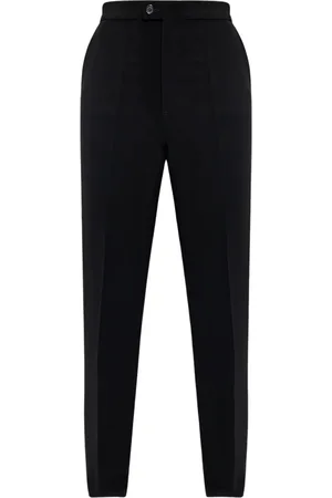 Alexander McQueen Slim-fit Trousers, male, , Size: M Loose-fitting cotton trousers