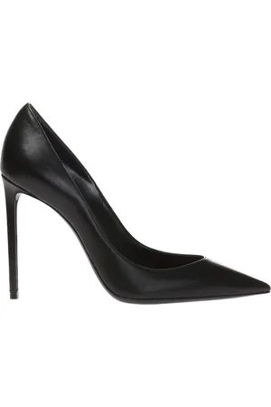Saint Laurent Pumps, female, , Size: 7 US Leather Pumps with Pointed Toe