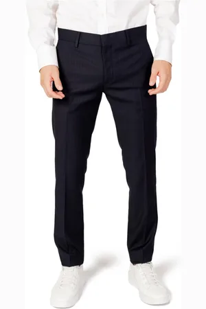 Antony Morato Suit Trousers, male, , Size: S Polyester Viscose Elastane Trousers