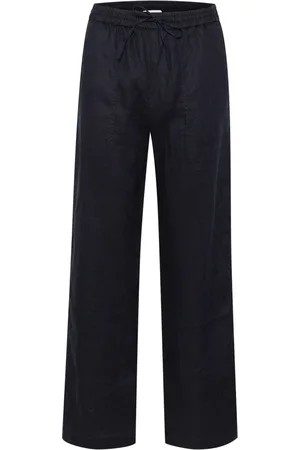 Part Two Straight Trousers, female, , Size: 4XL Relaxed Fit Linen Trousers
