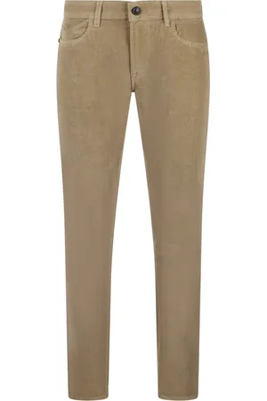 RE-HASH Slim-fit Trousers, male, , Size: W36 Slim Fit Corduroy Trousers