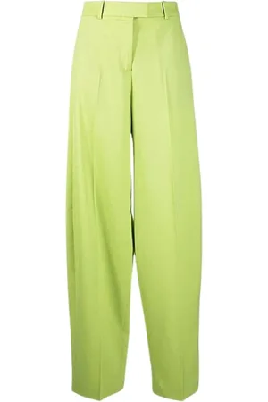 The Attico Wide Trousers, female, , Size: XS Wide-Leg Tailored Trousers