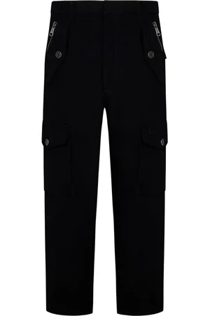 Balmain Straight Trousers, male, , Size: S Cargo Trousers