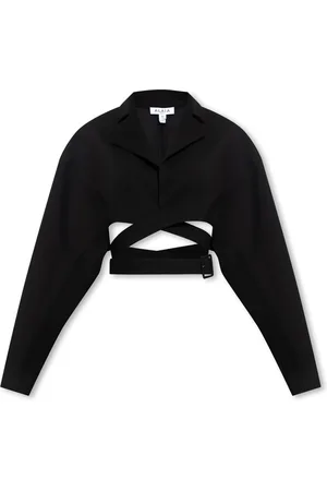 Alaïa Blouses, female, , Size: S Cropped shirt