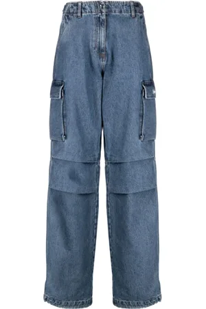 COPERNI Wide Jeans, female, , Size: S High Waist Wide Leg Trousers
