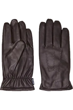 Only & Sons Gloves, male, , Size: M Leather Gloves for Men