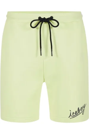 Iceberg Casual Shorts, male, , Size: M Lime Casual Shorts