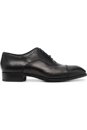 LIDFORT Business Shoes, male, , Size: 10 US Suede Lace-up Shoes