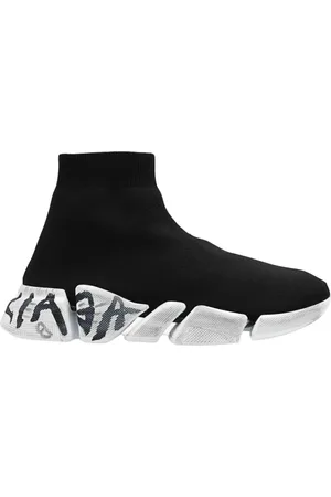 Balenciaga Sneakers, female, , Size: 6 US Speed 2.0 graffiti sock sneakers