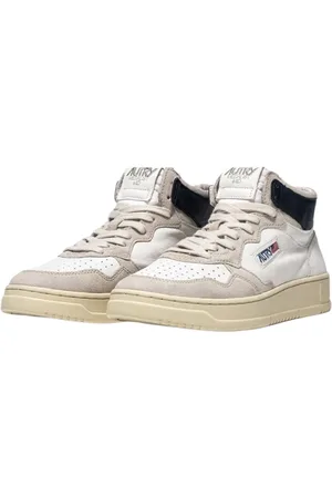 Autry Sneakers, male, , Size: 3 US Vintage High Top Leather Sneakers