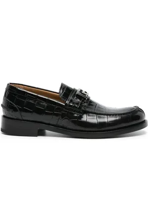 VERSACE Loafers, male, , Size: 9 US Flat shoes