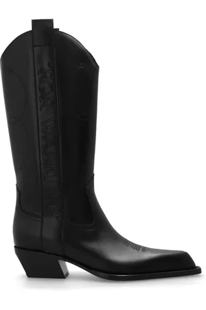 OFF-WHITE Cowboy Boots, female, , Size: 7 US Leather Cowboy Boots