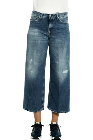 Nine In The Morning Wide Jeans, female, , Size: W27 Denim Crop Top for Women
