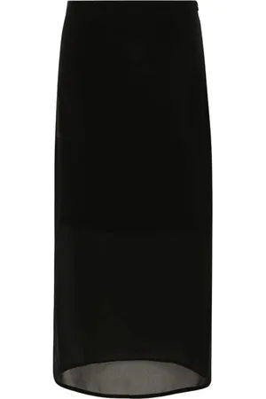 Sportmax Midi Skirts, female, , Size: S Midi Skirt Viscose Chiffon Amico