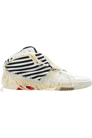 Saint Laurent Sneakers, female, , Size: 6 US White Leather Sneakers Ss23