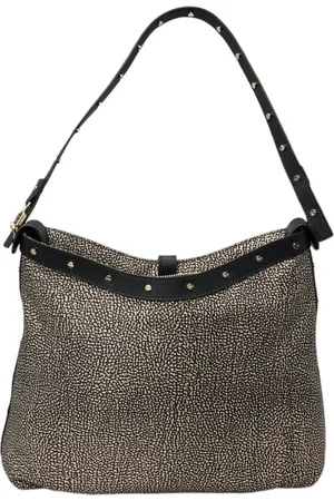 Borbonese Shoulder Bags, female, , Size: ONE SIZE Hobo Shoulder Bag Medium