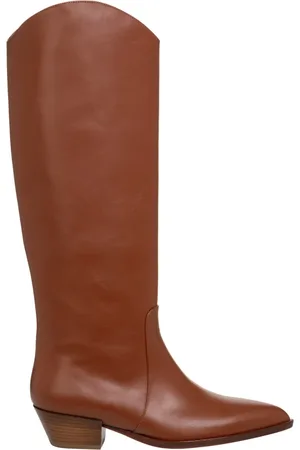 SERGIO LEVANTESI Cowboy Boots, female, , Size: 8 US Low Heel Plain Boots