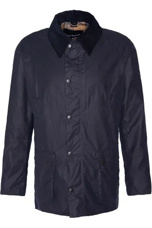 Barbour Light Jackets, male, , Size: L Ashby Waxed Jacket