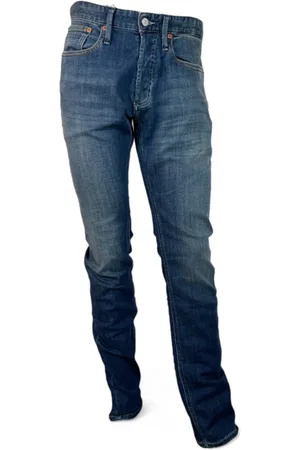Denham Slim-fit Jeans, male, , Size: W34 L32 Ridge AWD Straight Fit Jeans