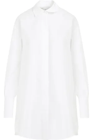 Patou Shirts, female, , Size: 2XS Cotton Mini Shirt Dress