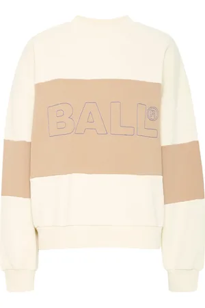 Ball Sweatshirts, female, , Size: M Summer Chain Crew Neck Sweatshirt Off