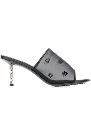 Givenchy Heeled Mules, female, , Size: 7 US Elegant Heel Sandals