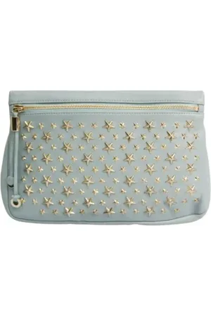 Jimmy Choo Pre-owned Clutches, female, , Size: ONE SIZE Pre-owned Leather clutches
