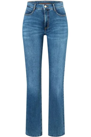 Mac Cropped Jeans, female, , Size: XS/S Boot Fringe Jeans - Medium