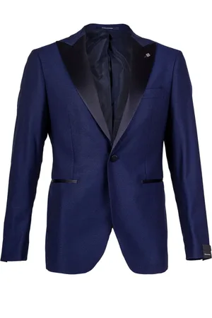 TAGLIATORE Blazers, male, , Size: L Three-piece Smoking Suit