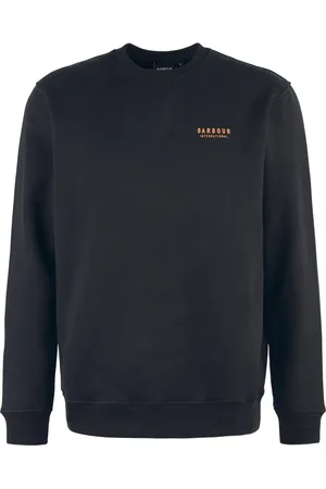 Barbour Sweatshirts, male, , Size: XL Graphic Logo Crew Neck Sweatshirt