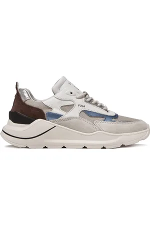 D.A.T.E. Sneakers, female, , Size: 7 US MultiColour Sneakers with Leather and Suede Details