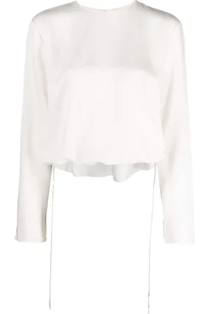 THEORY Blouses, female, , Size: XS Silk Crepe de Chine Shirt