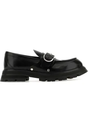 Alexander McQueen Loafers, male, , Size: 11 US Stylish Leather Loafers