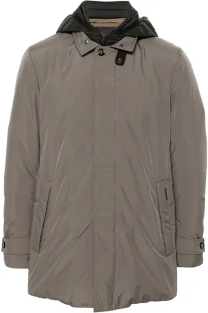 MOORER Winter Jackets, male, , Size: 3XL Layered Puffer Jacket
