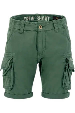 Alpha Industries Casual Shorts, male, , Size: W32 Vintage Cargo Crew Shorts
