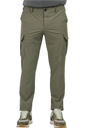 RRD Slim-fit Trousers, male, , Size: XL Technical Fabric Pants with Pockets