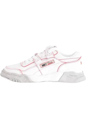 MIHARA YASUHIRO Sneakers, male, , Size: 7 US Leather Sneakers with Rubber Sole