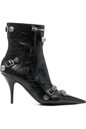Balenciaga Heeled Boots, female, , Size: 5 US Heeled Boots