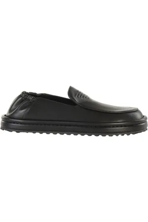 Emporio Armani Loafers, male, , Size: 9 US Timeless Leather Mocassins