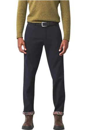 Meyer Slim-fit Trousers, male, , Size: W42 L32 Thermal Tricotine Pants
