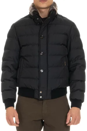 MOORER Winter Jackets, male, , Size: M Bomber Jacket Audenio-GF