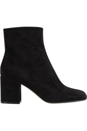 Gianvito Rossi Heeled Boots, female, , Size: 8 1/2 US Dillon heeled boots in suede