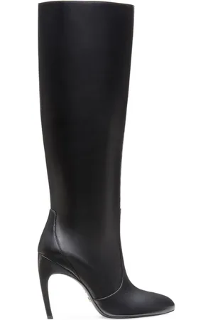 Stuart Weitzman Heeled Boots, female, , Size: 8 1/2 US Luxecurve 100 Slouch Boot