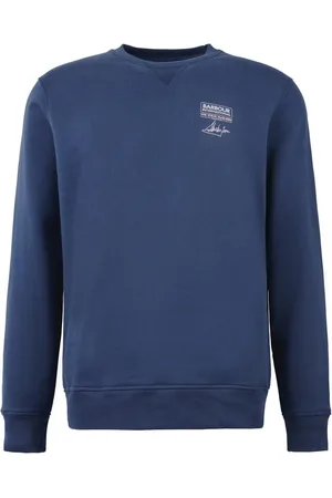Barbour Sweatshirts, male, , Size: M Steve McQueen Graphic Crew Sweatshirt