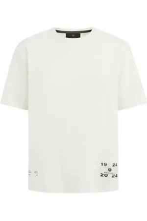 Belstaff T-Shirts, male, , Size: S Centenary Applique Label Tee
