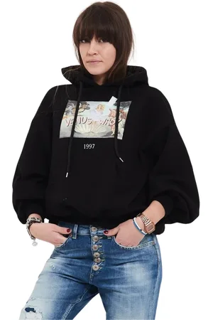 Throwback. Hoodies, female, , Size: XS Stylish Fleece Sweatshirt