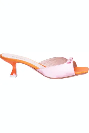 VIVETTA Heeled Mules, female, , Size: 6 US Bicolor Mule